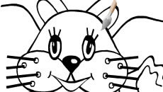 Coloring Rabbit